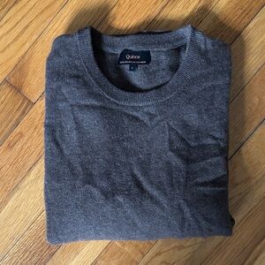 Quince Women's Mongolian Cashmere Crewneck Sweater